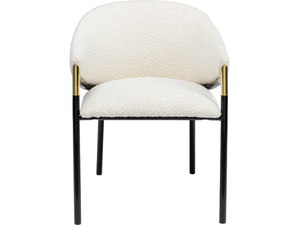 BOULEVARD - Polyester chair with armrests _ KARE Design